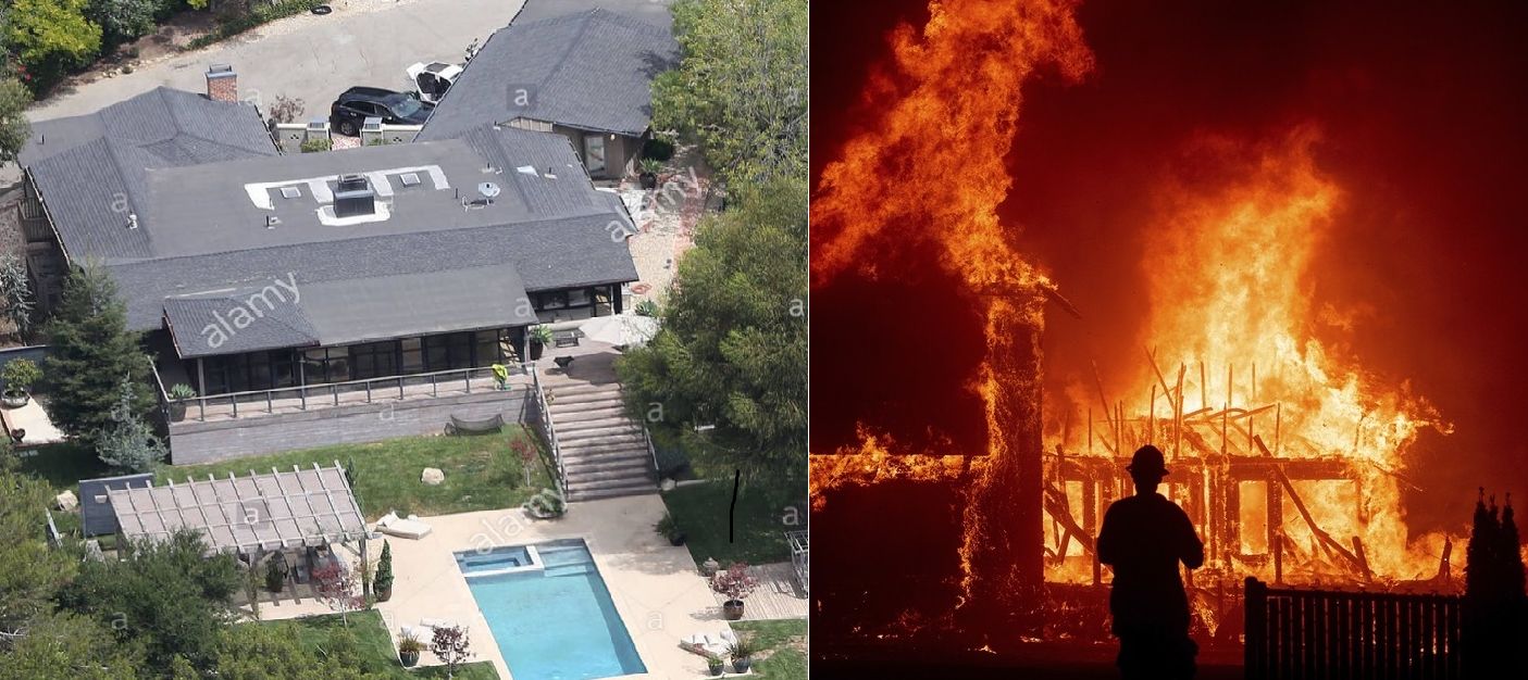 Tragiczne pożary w Kalifornii. Spłonął dom Miley Cyrus 