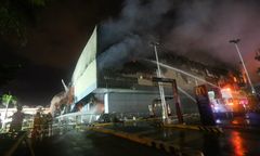 Pożar w centrum handlowym na Filipinach.Zginęło 37 osób