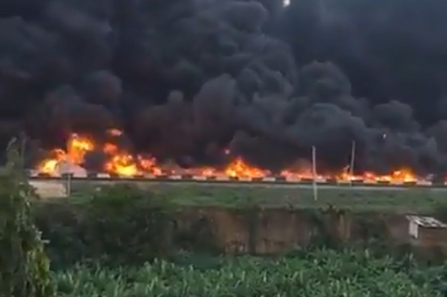 Dramat w Nigerii. 9 osób zginęło w koszmarnym pożarze po wybuchu cysterny