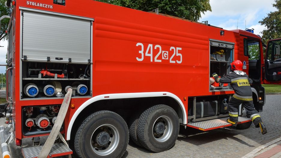 Gaszowice: Pożar domu jednorodzinnego. Nie żyje jedna osoba