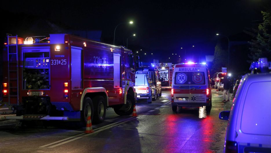 Łódź. W pożarze w kamienicy zginął 35-letni mężczyzna