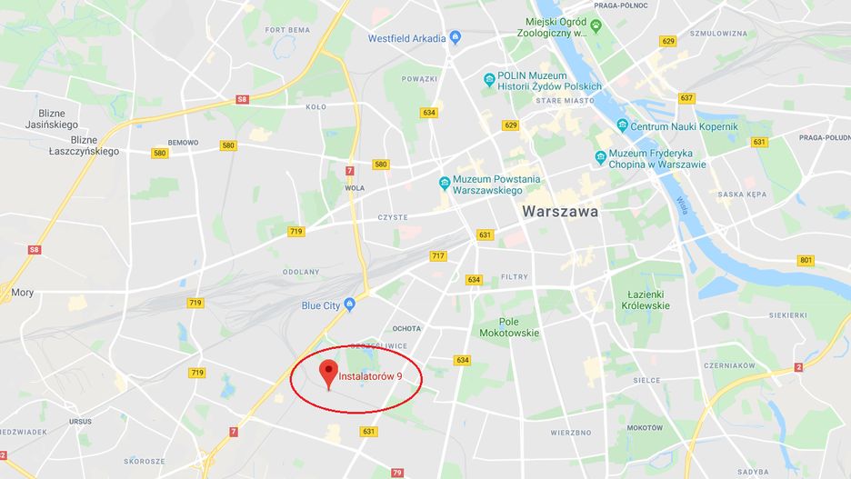 Warszawa. Pożar hostelu pracowniczego przy ul. Instalatorów w stolicy