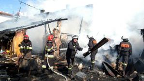 Spłonęło kilka budynków, ale obyło się bez ofiar