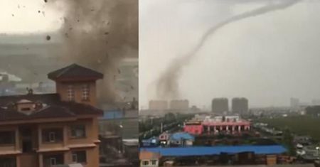 Oto niszczycielska siła natury. Tak tornado dosłownie zdemolowało miasteczko