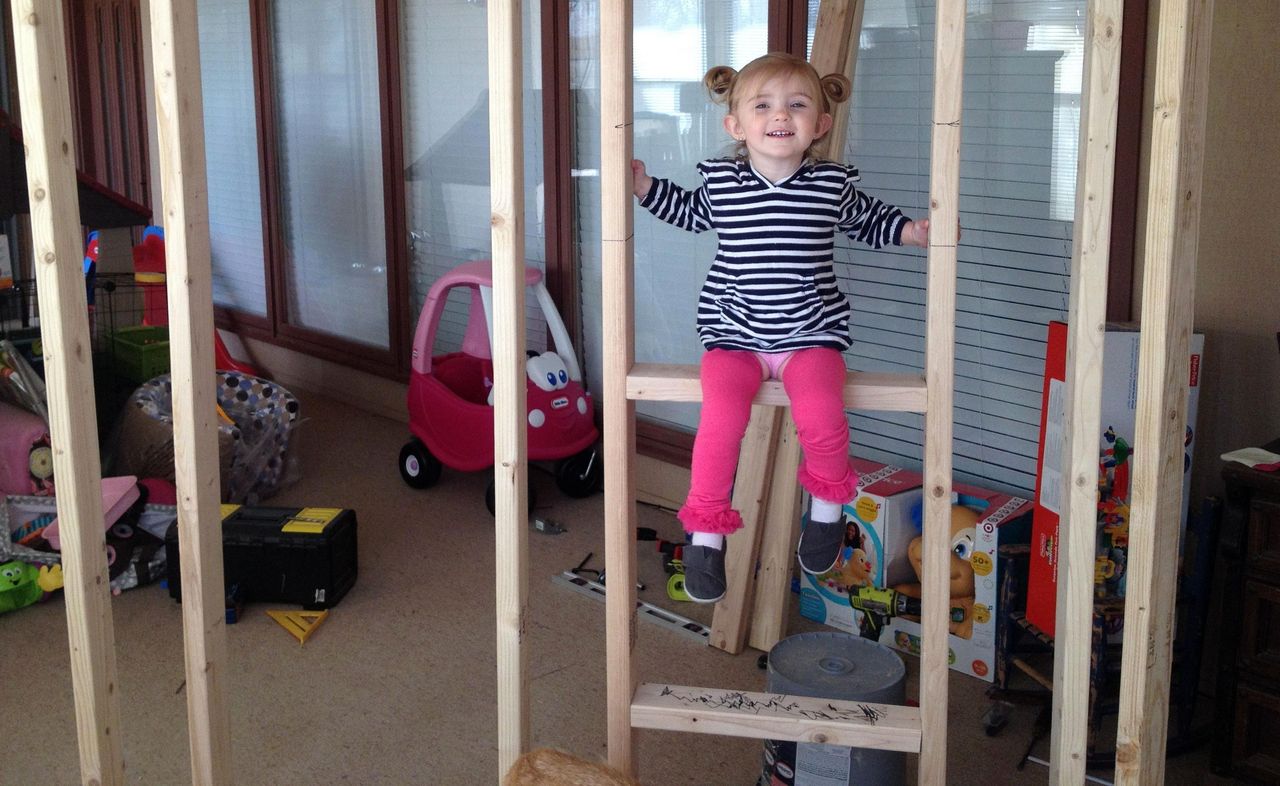 Tata na medal! Zobacz, co zrobił w dziecięcym pokoju