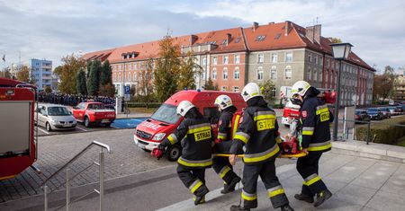 Ewakuacja w centrum miasta