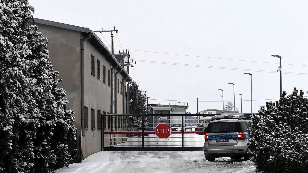 Kalinowo, 01.02.2019. Zamknięta ubojnia bydła firmy Elkopol w Kalinowie pod Ostrowią Mazowiecką.