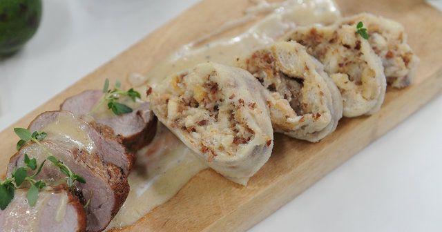 Smażone polędwiczki wieprzowe w zalewie piwnej