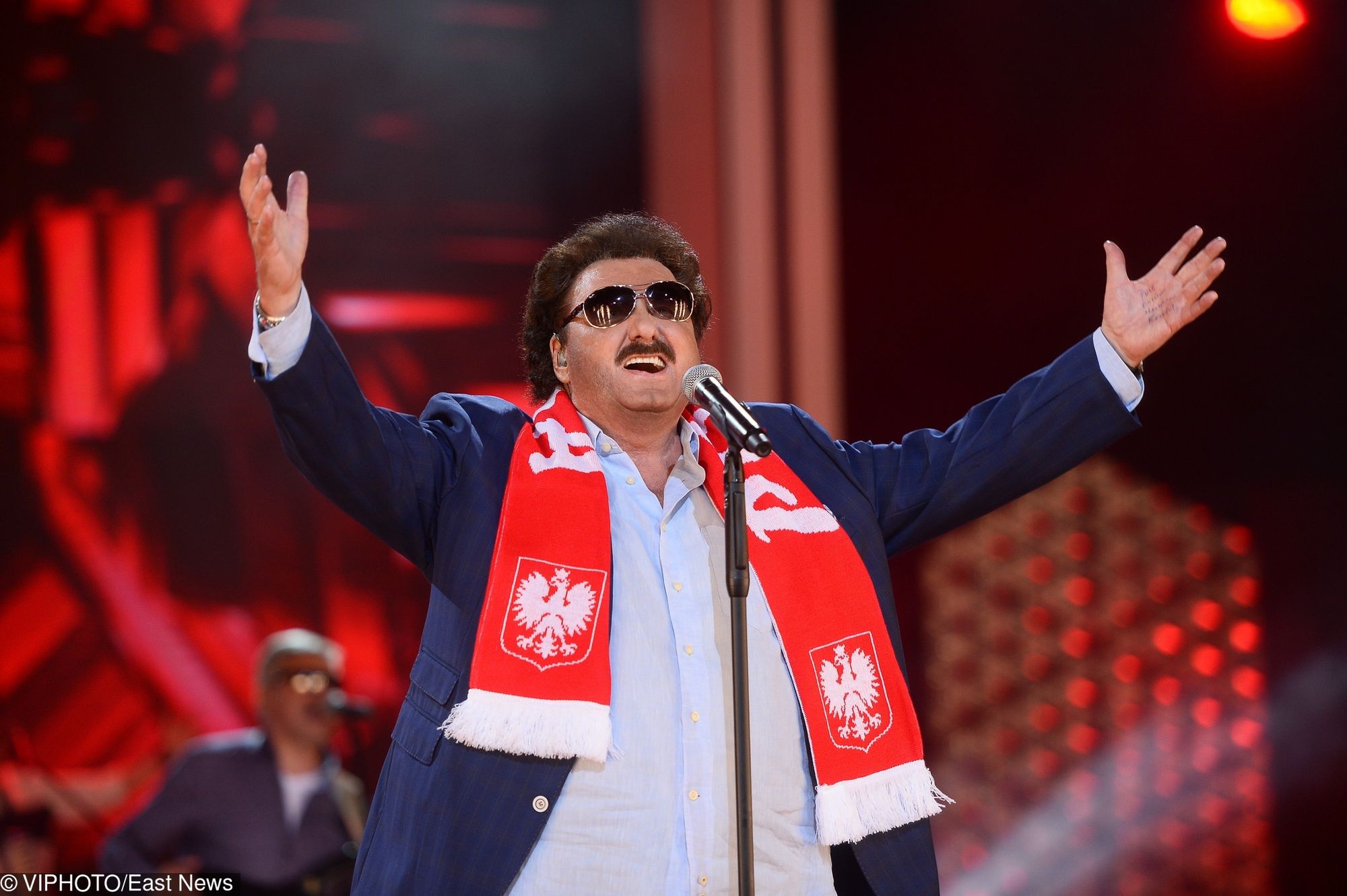 Krzysztof Krawczyk wystąpił podczas koncertu "Przebój na Mundial"