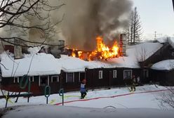 Pożar nieczynnego pensjonatu w Szklarskiej Porębie. 4 osoby nie żyją