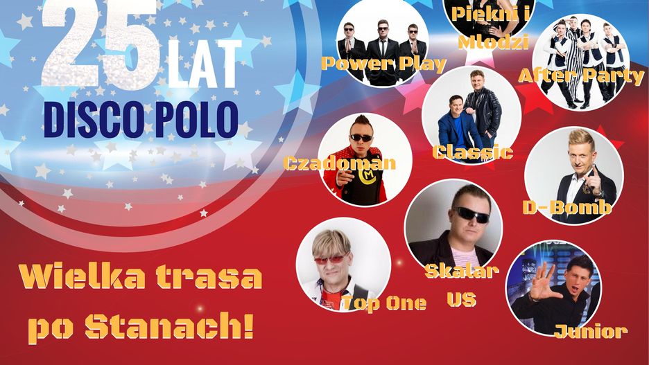 Podczas aż pięciu koncertów wystąpią największe gwiazdy muzyki disco