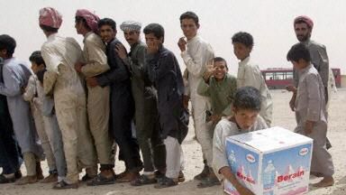 Oczekiwana pomoc oczekuje (fot. AFP)