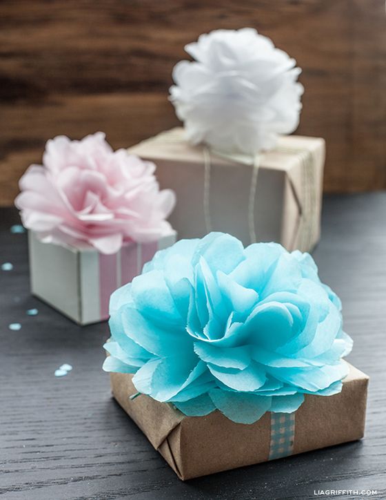 Tissue Paper Mini Pom Poms