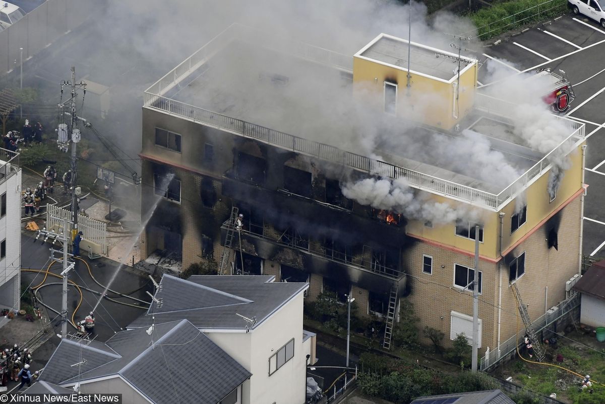 Japonia. Mężczyzna podpalił studio animacji, są ofiary