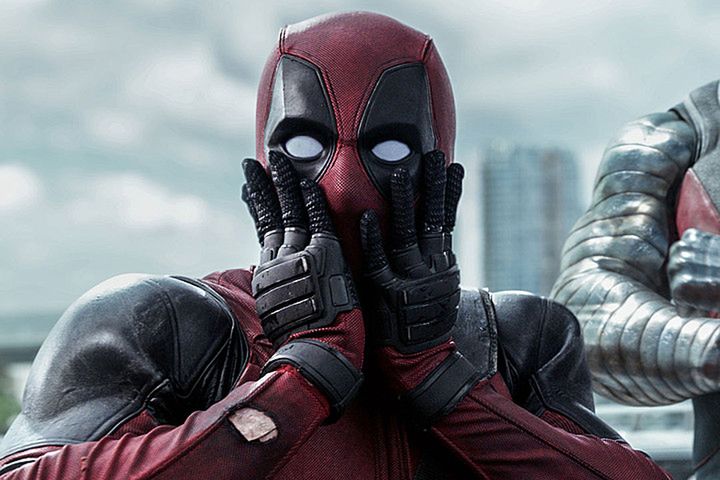 Kadr z filmu "Deadpool"