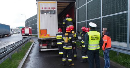 Przewoził ciężarówką odkręcone butle z gazem