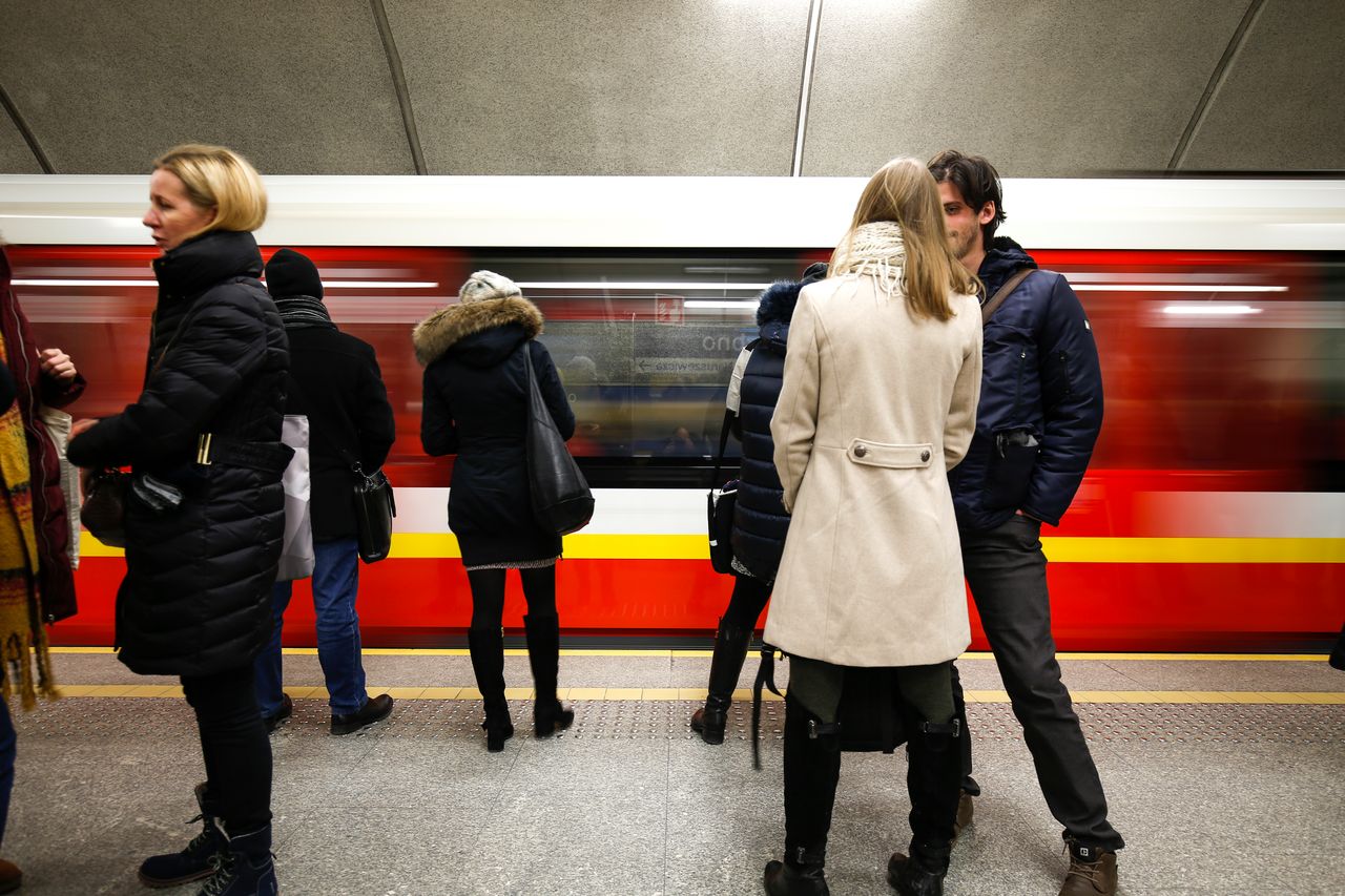 Warszawa. Metro linii M2 przez tydzień na krótszej trasie