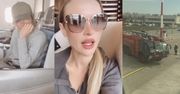 Joanna Krupa z siostrą przeżyły koszmar w trakcie lotu: "Musimy wylądować z powrotem". Gwiazda wszystko nagrała
