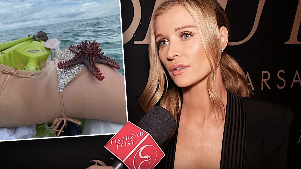 Joanna Krupa o zdjęciach Julii Wieniawy z rozgwiazdami