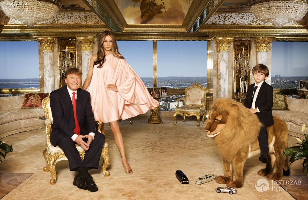 Złoty dom Donalda Trumpa