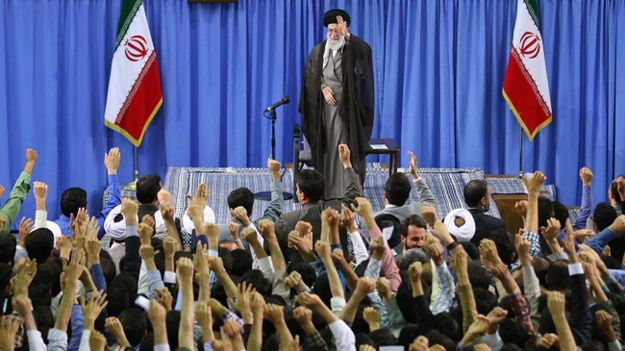 Jeden z irańskich przywódców Ayatollah Ali Khamenei