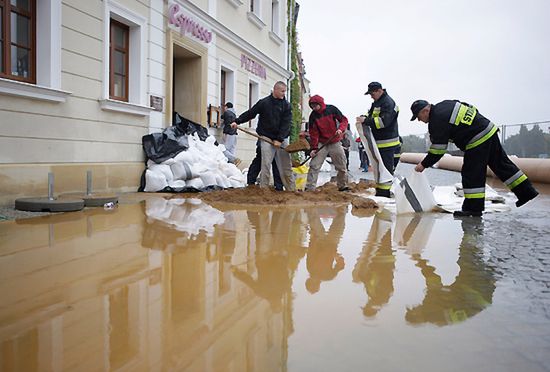 Fala kulminacyjna zbliża się do Zgorzelca