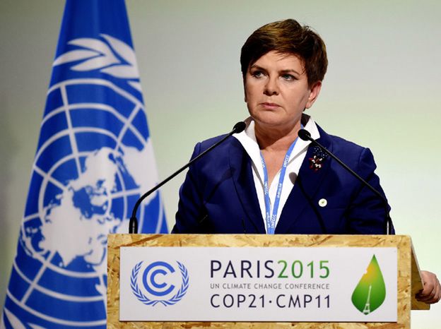 Beata Szydło na szczycie klimatycznym: czujemy się liderami redukcji emisji CO2
