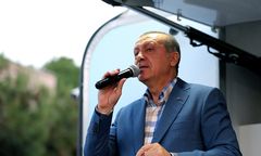 AFP: prezydent Recep Tayyip Erdogan nie wrócił do Ankary po próbie puczu