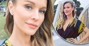 Joanna Krupa na planie "Top Model" pokazała ciążowy brzuszek i zabójcze nogi! Piękniej zapowiedzi show jeszcze nie było!