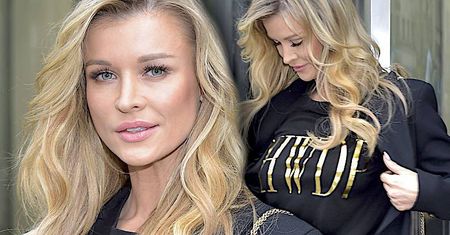 Joanna Krupa nawet w zwykłej koszulce potrafi sprowokować! Zamiast bikini pokazała napis CHWDP!