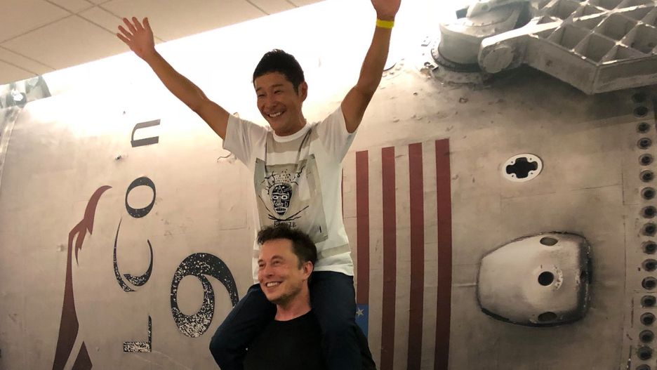 Kosmiczny turysta SpaceX i założyciel firmy