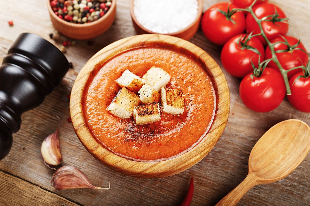 Gazpacho prosto z Andaluzji. Zupa doskonała na upały