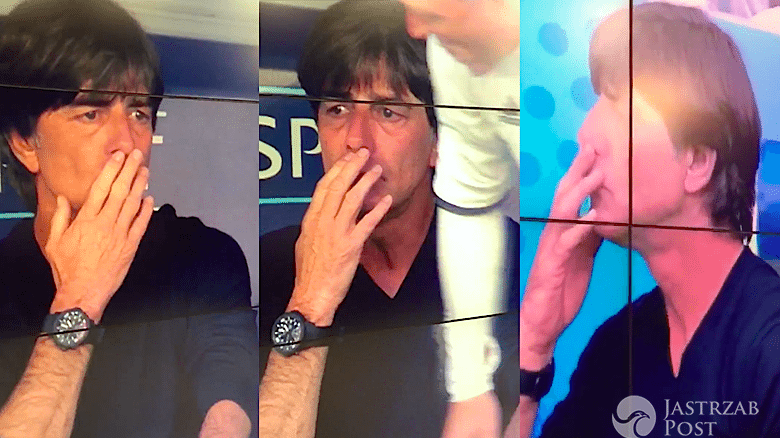 Joachim Loew wącha pachy