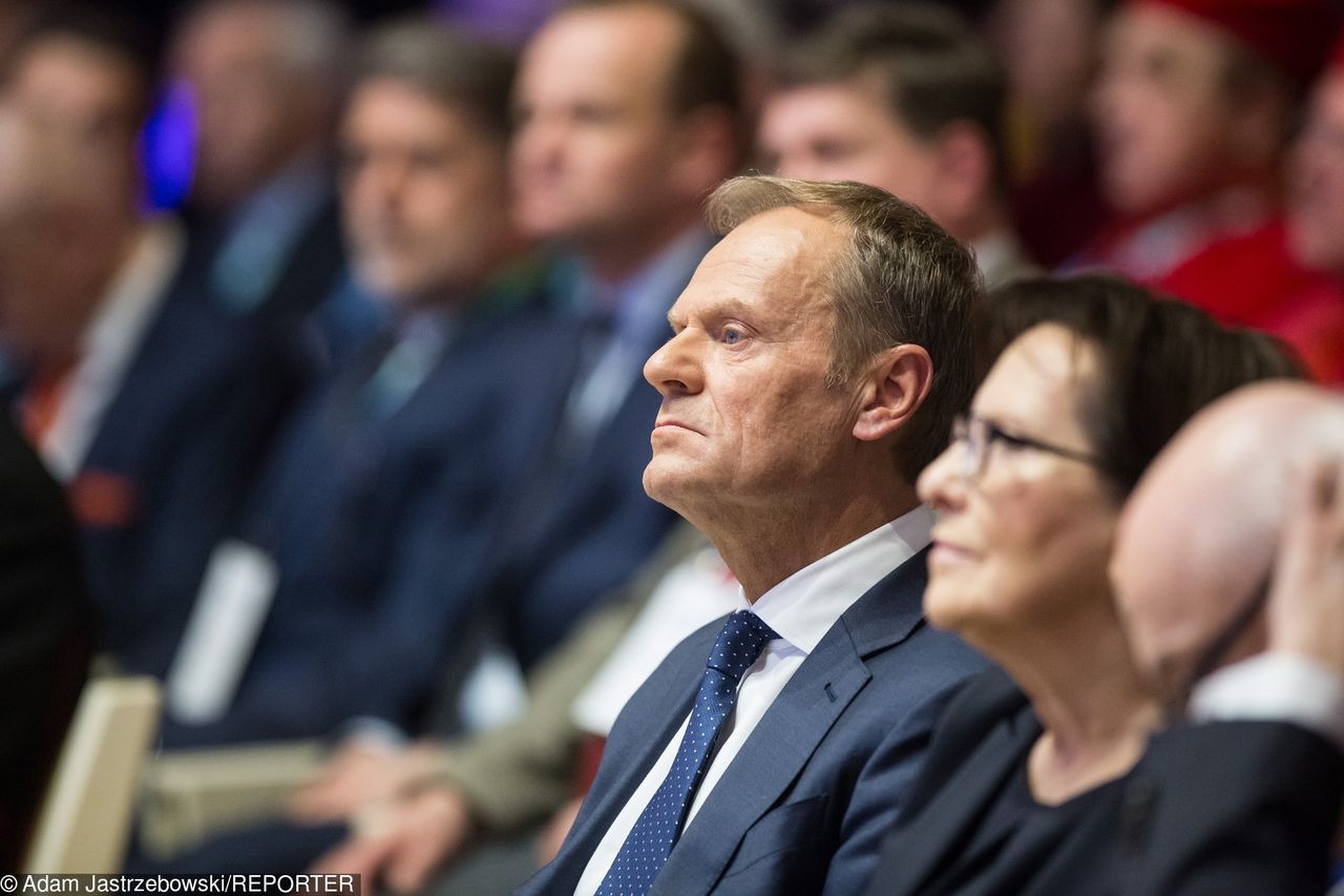 Donald Tusk o zatrzymaniu Elżbiety Podleśnej. "W głowie się nie mieści"