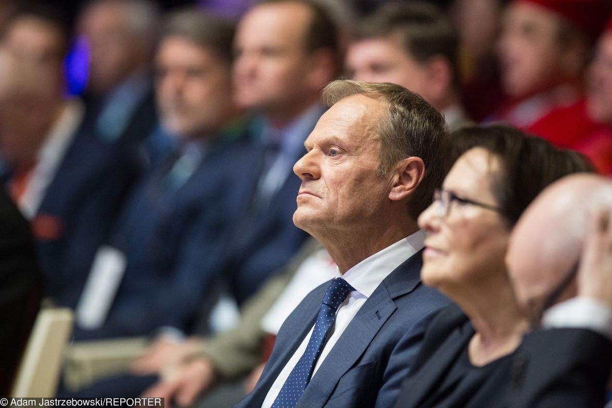 Donald Tusk o zatrzymaniu Elżbiety Podleśnej. "W głowie się nie mieści"