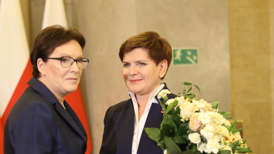 Ewa Kopacz i Beata Szydło