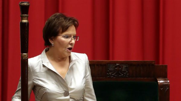 Marszałek sejmu Ewa Kopacz