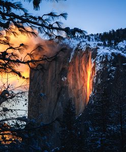 Dolina Yosemite. "Płonący" wodospad znów przyciąga tłumy turystów
