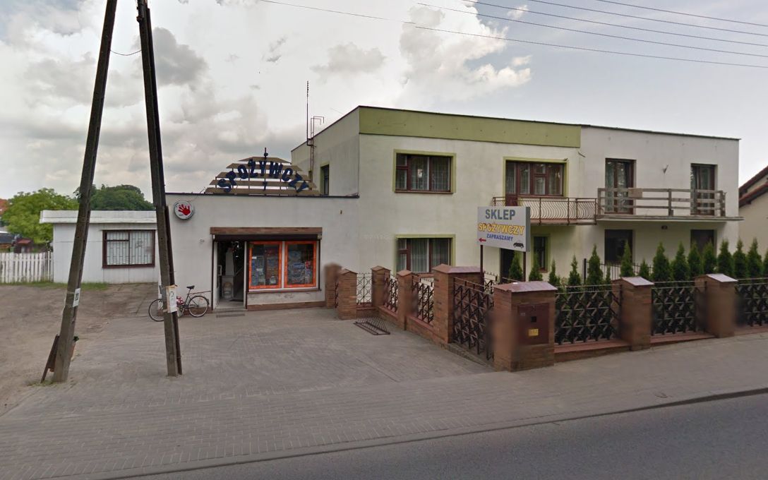 Sklep, w którym doszło do napadu na ekspedientkę