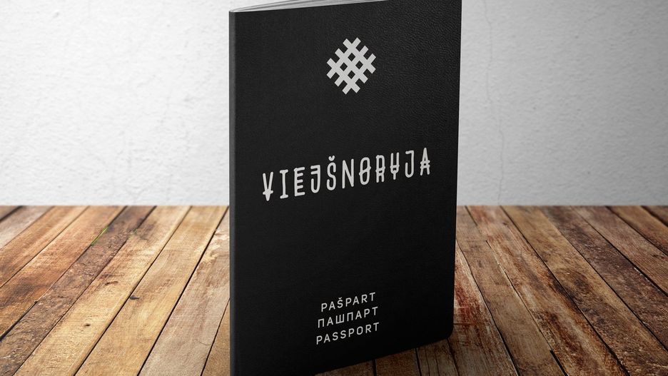Projekt paszportu fikcyjnego państwa Wejsznoria