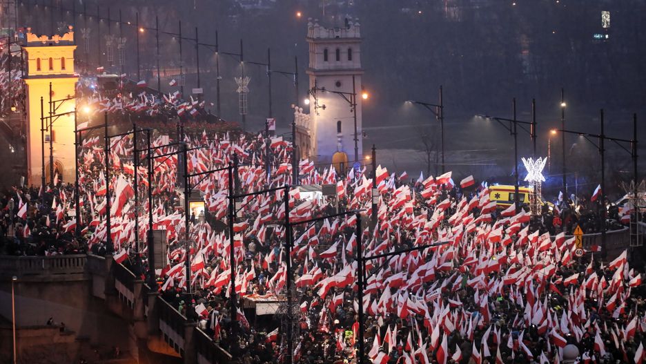 Szef MSWiA podał frekwencją na marszu 11 listopada