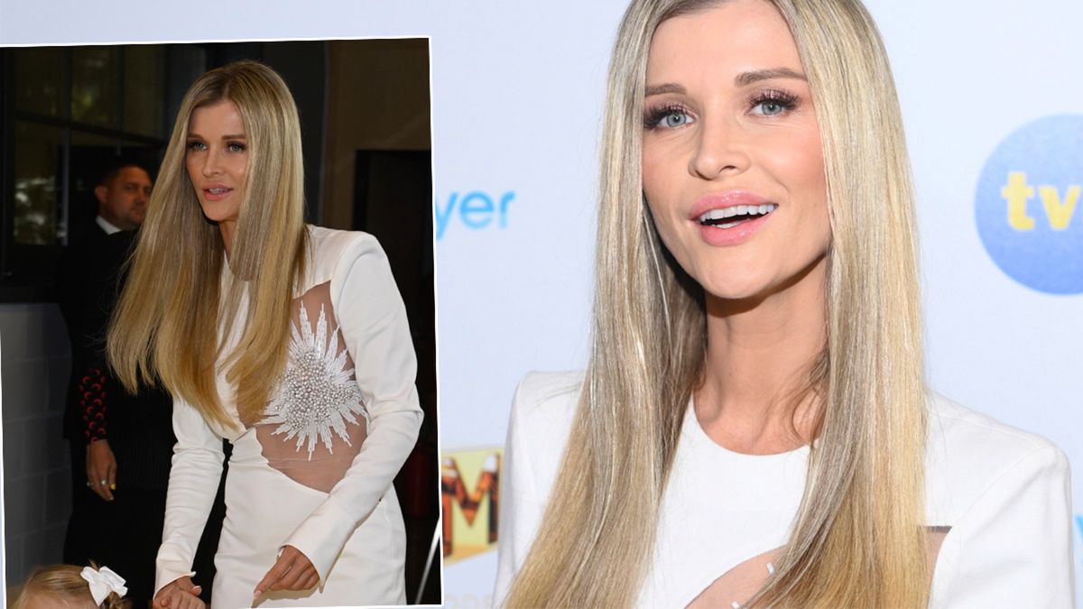 Joanna Krupa z córeczką na salonach. Asha debiutuje u boku mamy na ściance. Wystrojona dwulatka była gwiazdą wydarzenia