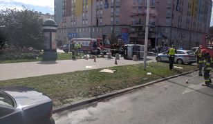 Warszawa. Wypadek na pl. Zawiszy, spore utrudnienia