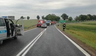 Świętokrzyskie: wypadek szkolnego autobusu. Zderzył się z ciężarówką