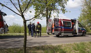 Śmiertelny wypadek pod Warszawą. Świadkowie próbowali reanimować rannego