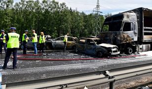 Wypadek na A6 pod Szczecinem. Bohater z Ukrainy wyciągał ludzi z płonących aut. Miał tylko gaśnicę i baniak z wodą