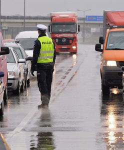 Koszmarny wypadek na autostradzie A4 pod Bolesławcem. Ominął policję i zginął