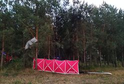 Nowe Zalesie: wypadek awionetki. Nie żyje pilot