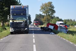 Mazowsze. Nie żyje 15-letni kierowca quada. Zderzył się z ciężarówką