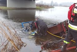 Znane są przyczyny tragedii w Pile. Ciężarówka spadła z mostu, kierowca się utopił